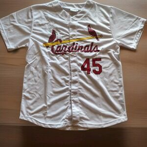 St Louis Cardinals Bob Gibson promo jersey XL Match Up Promotions A5